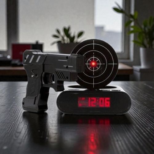 The Pistol Alarm Clock